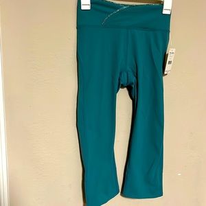 Free People Movement Cropped Dark Turquoise Leggings